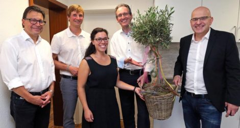 Einweihung der Dietrich-Bonhoeffer-Kinderkrippe im ehem. Sparkassengebäude