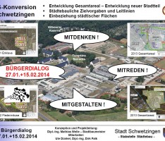 Übersichtspläne US-Konversion noch bis Ende März im Rathaus zu sehen
