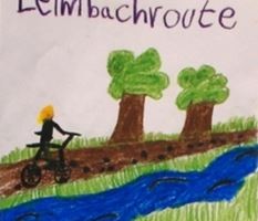 Das ‚Leimbachrouten Logo‘ kommt von Ann-Kathrin Sohn aus Schwetzingen!