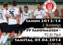 Samstag im Hardtwald: 2.500 Gästefans aus St. Pauli