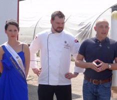 Spargelsaison durch OB Pöltl und Katharina I. auf  Spargelhof Schäufele eröffnet