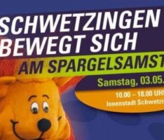 ‚Schwetzingen bewegt sich am Spargelsamstag!‘ am 3. Mai 2014