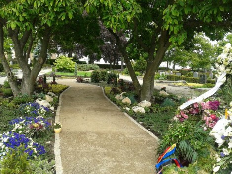 Von Gärtnern gestaltet und gepflegt Garten der Erinnerung auf dem