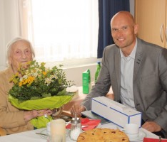 Elsa Weber – Schwetzingens älteste Bürgerin wurde 102 Jahre
