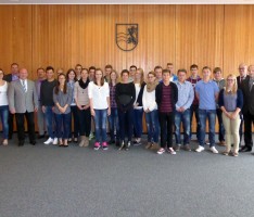 23 junge Menschen beginnen ihre Ausbildung beim Rhein-Neckar-Kreis