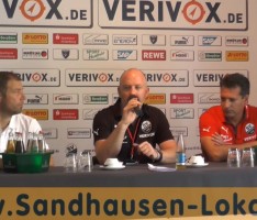 SV Sandhausen siegt 1:0 gegen Greuter-Fürth: Die Pressekonferenz (Video)