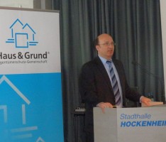 Haus & Grund Vortrag: „Angespannter Wohnungsmarkt“ und Mietpreisbremse in Brühl