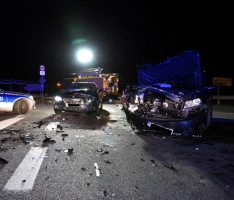 Verkehrsunfall mit 2 Schwerverletzten