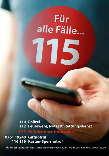 Behördenrufnummer 115