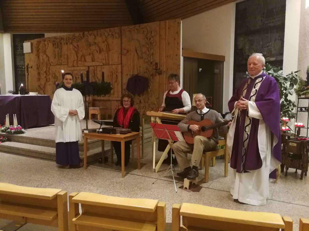 Gottesdienst mit der Kupferthaler Stubenmusik