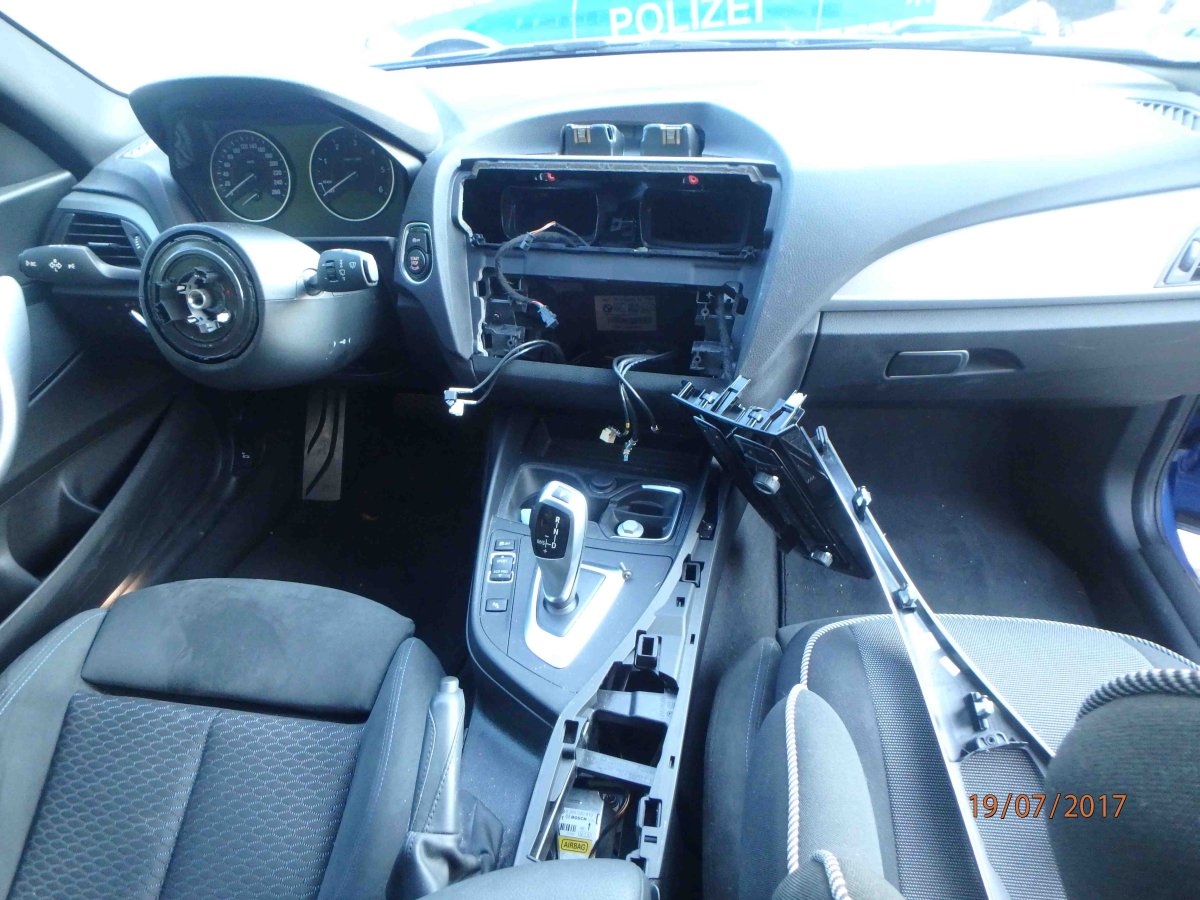 Das Ende des Lebens eines Autos