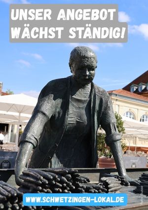 Anzeige Schwetzingen-Lokal.de: Unser Angebot für Sie wächst ständig!