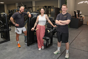 Kevin Hangs, Miriam Zahn und Robin Zahn. (Foto: Busse)