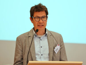 CDU-Stadtrat Markus Bürger am 22. April 2026 im Lutherhaus in Schwetzingen