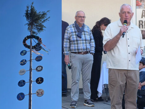 Plankstadt: Tolle Stimmung beim Maibaumfest