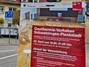 Einladung zur Infoveranstaltung Geothermievorhaben Schwetzingen-Plankstadt am 22. April 2026