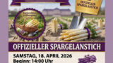 Schwetzingen eröffnet die Spargelsaison am 18. April