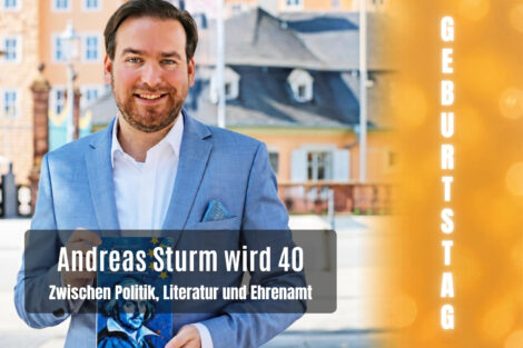 Andreas Sturm wird 40: Zwischen Politik, Literatur und Ehrenamt