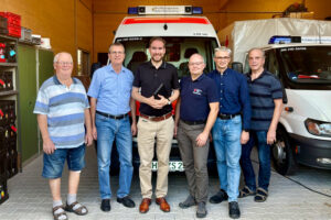 Lebensretter im Ehrenamt: Sturm im Gespräch mit dem DRK Eppelheim