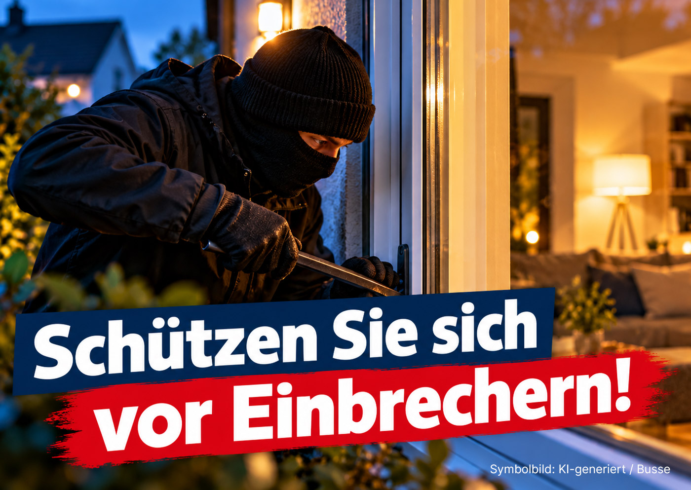Vortrag: Einbruchschutz während Herbst und Winter